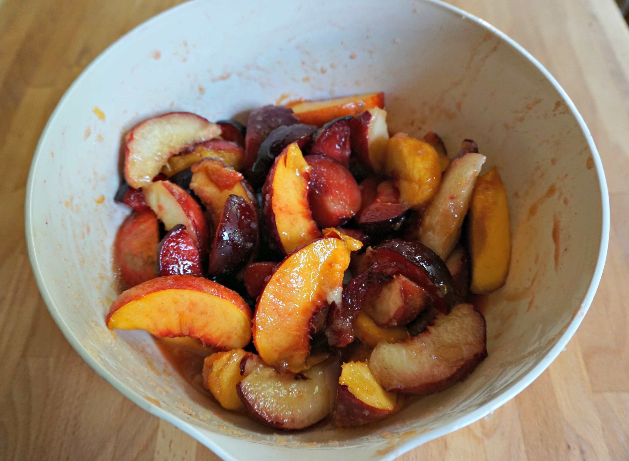 Peach, Nectarine and Plum Pie BELGIAN FOODIE