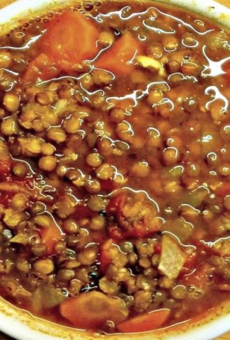 Lentil Tomato Soup