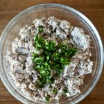 sardine dip w parsley