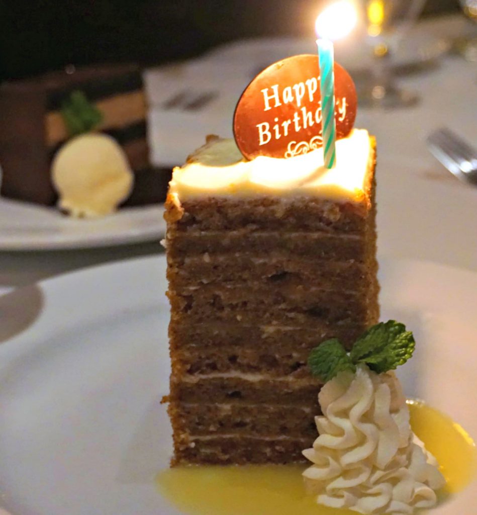 Ocean Prime Carrot Cake