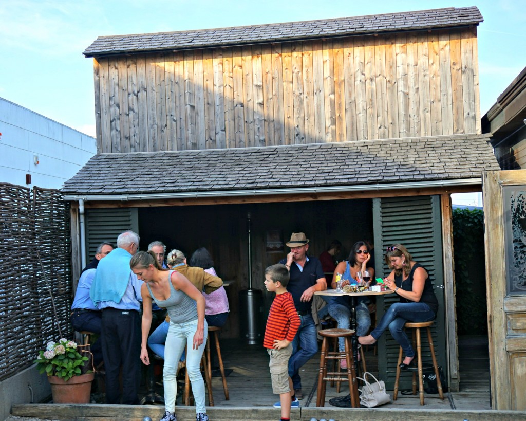 Chez Clément outside bar area