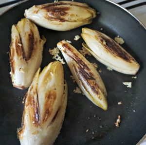 Chicons garlic