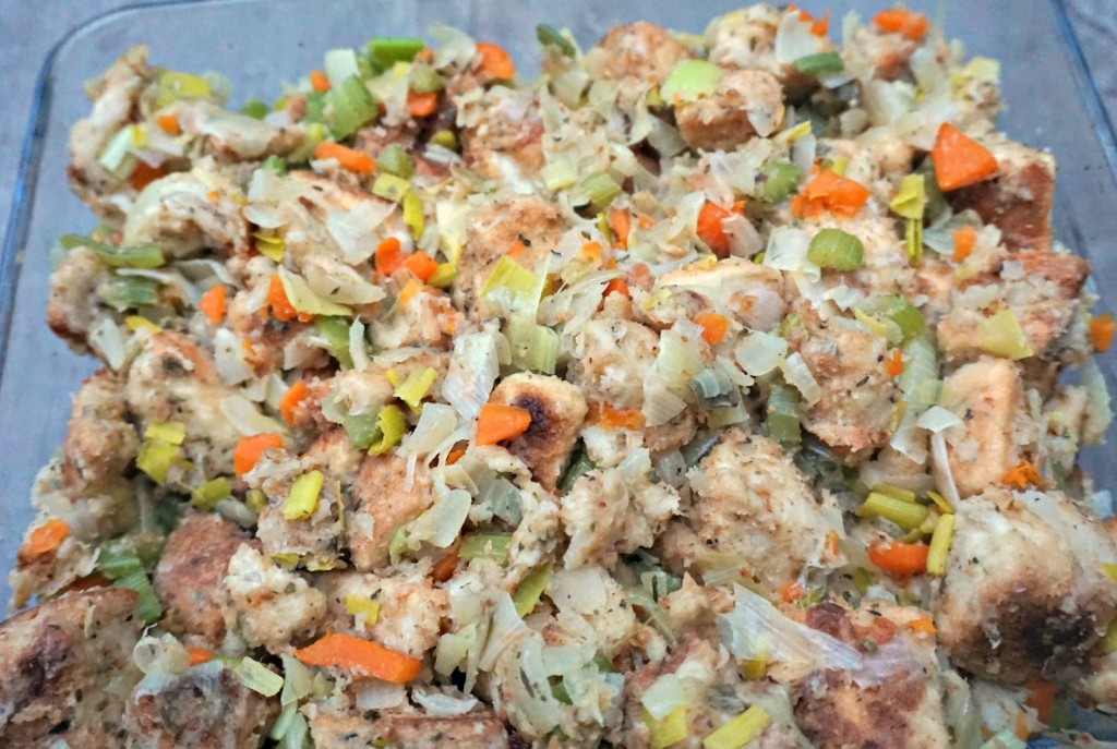 Stuffing before Oven