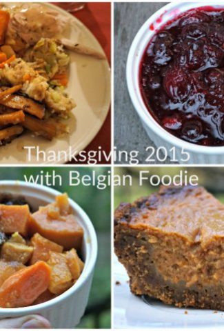 Thanksgiving 2015 with Belgian Foodie