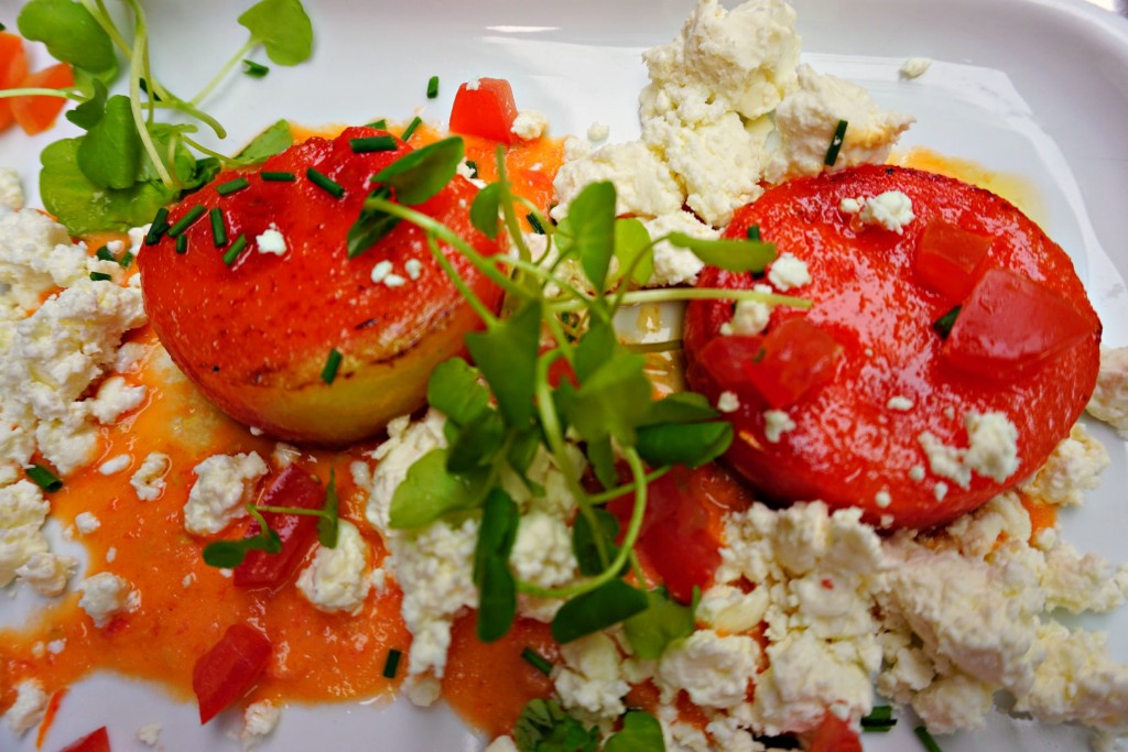 Grilled Watermelon Feta Salad at the Bourla Café Restaurant