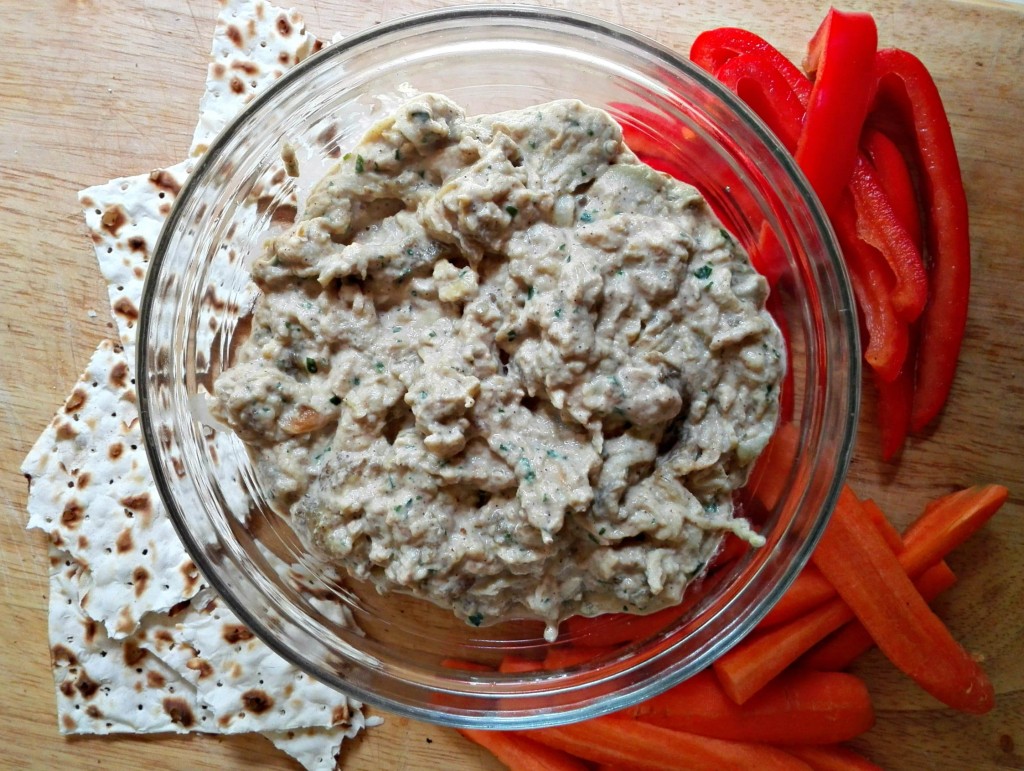 Baba Ganoush veggies