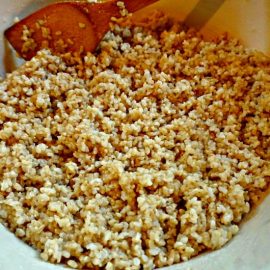 Preparing Brown Sushi Rice - BELGIAN FOODIE