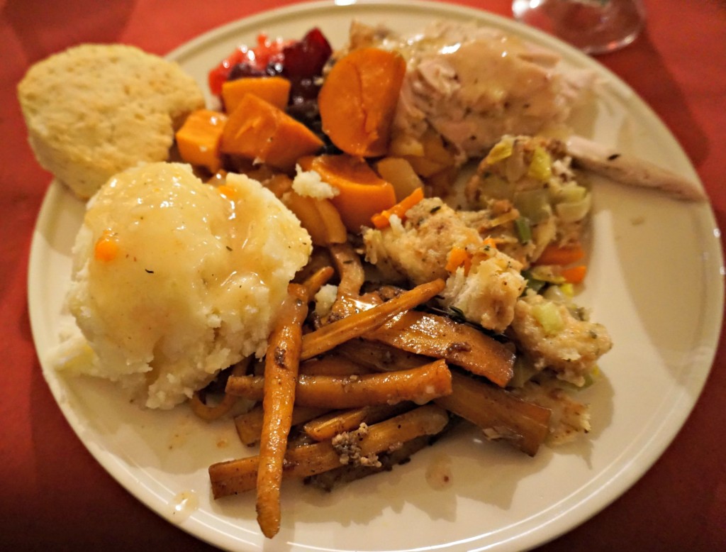 Thanksgiving plate