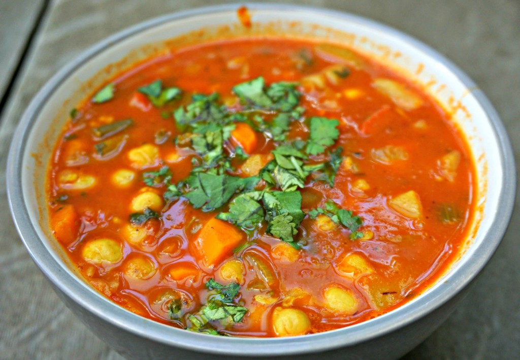 Tomato Chickpea Soup