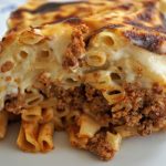 Pasticcio Serving Upclose