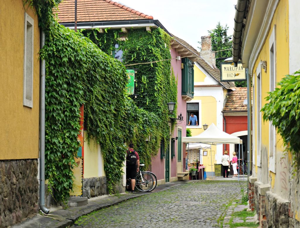 Szentendre pastels Central Europe