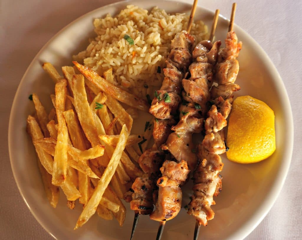 Amaltheia Souvlaki - eating out