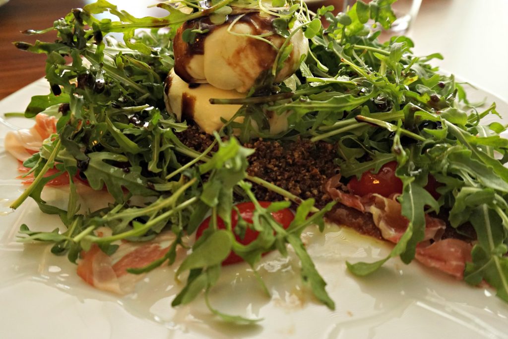 Caprese salad at La Terra