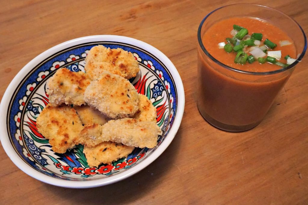 Gazpacho Chicken Nuggets Babies Toddlers