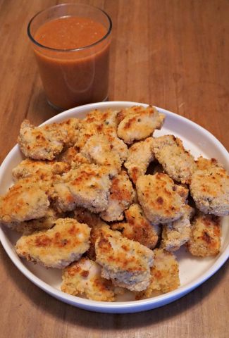 Chicken Nuggets with Gazpacho