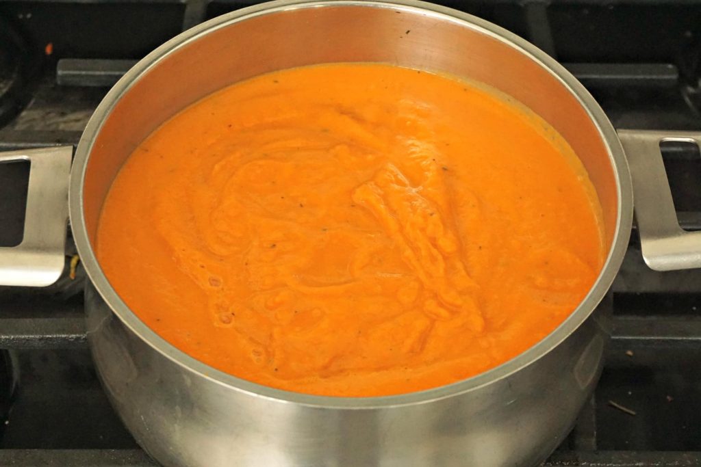 Carrot Rosemary Garlic Soup Casserole