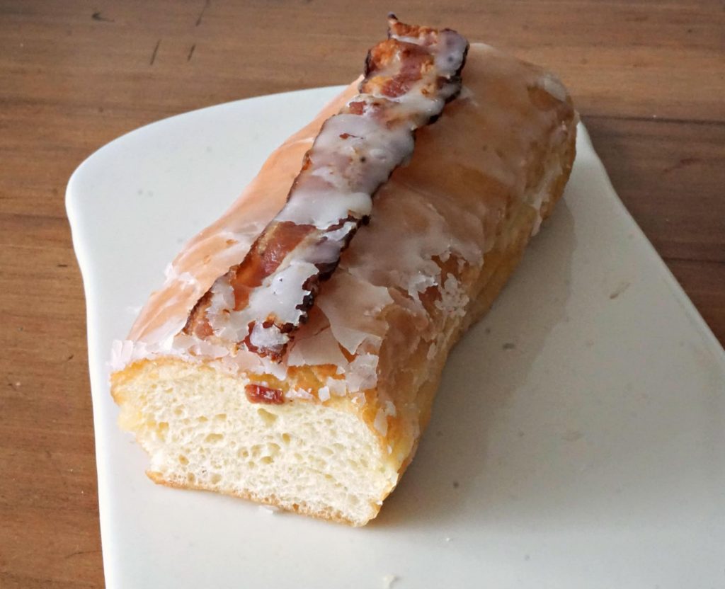 Kettle Glazed Doughnuts - Maple Bar Bacon