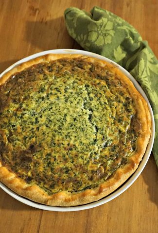 Spinach Ricotta Quiche Recipe