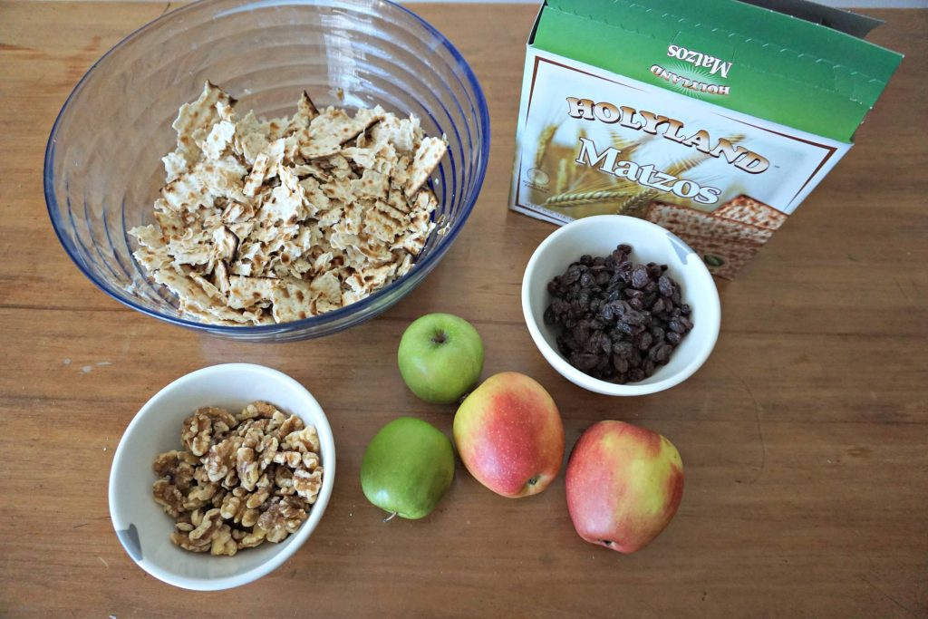 Matzo Kugel ingredients