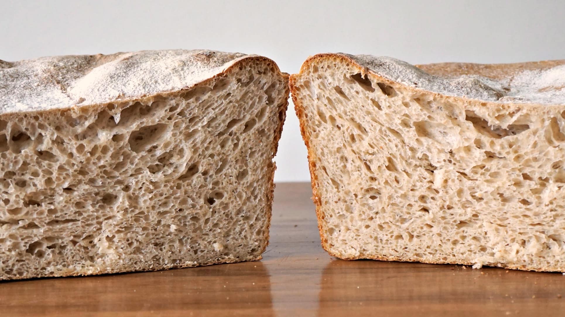 Sourdough Bread Tall halves BELGIAN FOODIE