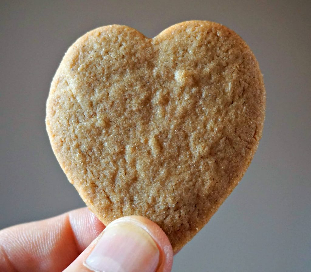 Heart Speculoos cookie