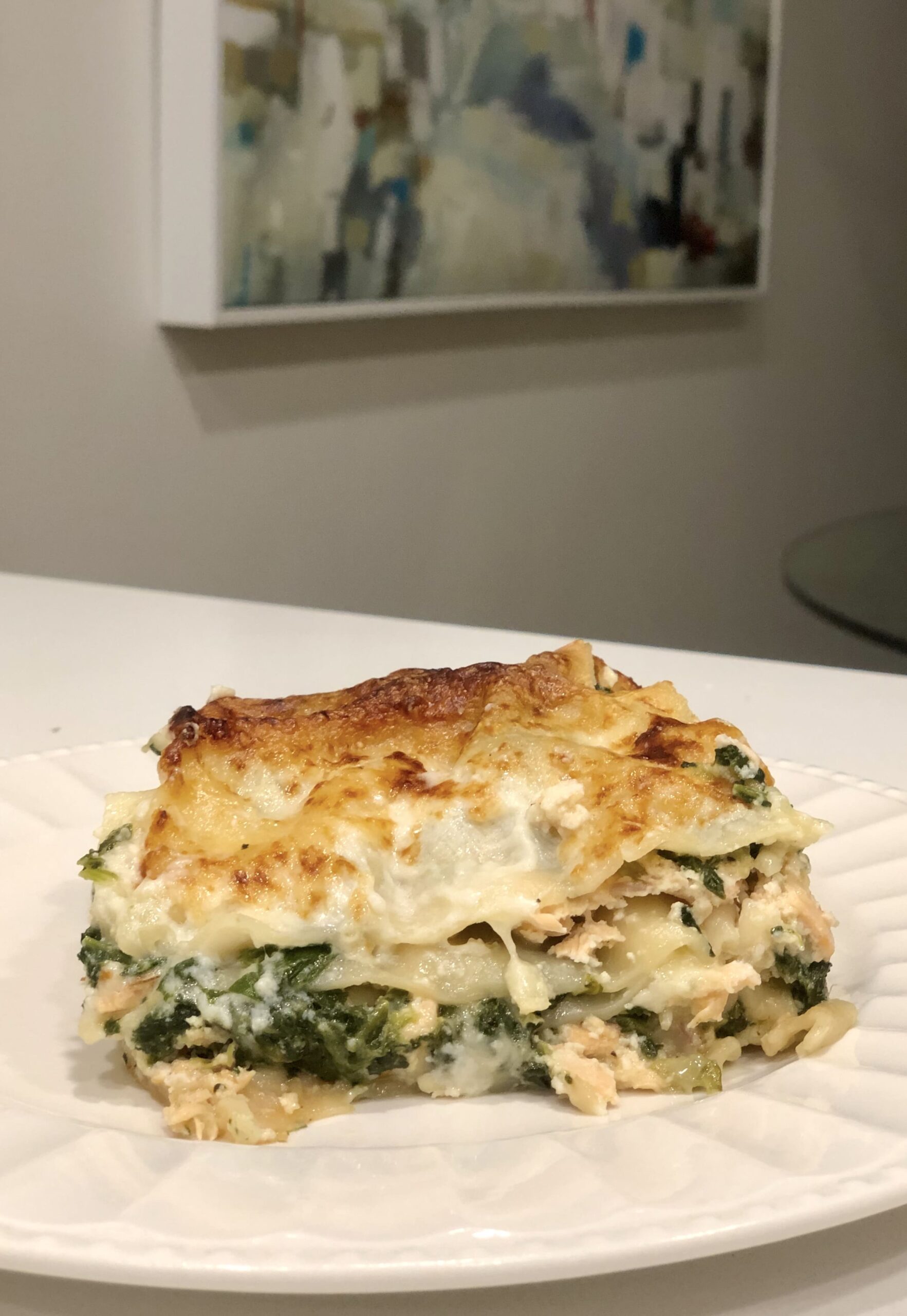 Salmon Lasagna With A Butternut Squash Option - BELGIAN FOODIE
